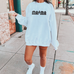 Rockin' Mama Embroidered Sweatshirt