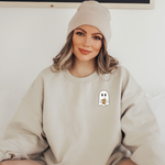 Load image into Gallery viewer, Coffee Ghost Embroidered Sweatshirts
