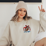 Load image into Gallery viewer, Bow Football Sweatshirt (CUSTOM)
