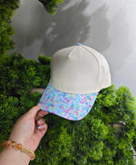 Load image into Gallery viewer, Watercolor Floral Hat - PREORDER
