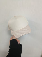 Load image into Gallery viewer, Tan Gingham Hat - RTS
