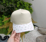 Load image into Gallery viewer, Pink Floral Hat - RTS
