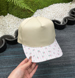 Load image into Gallery viewer, Pink Floral Hat - RTS
