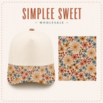Load image into Gallery viewer, Fall Floral Hat - PREORDER
