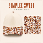 Load image into Gallery viewer, Floral Ghost Hat - PREORDER
