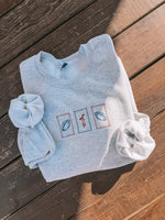 Load image into Gallery viewer, Football Stamp Sweatshirt
