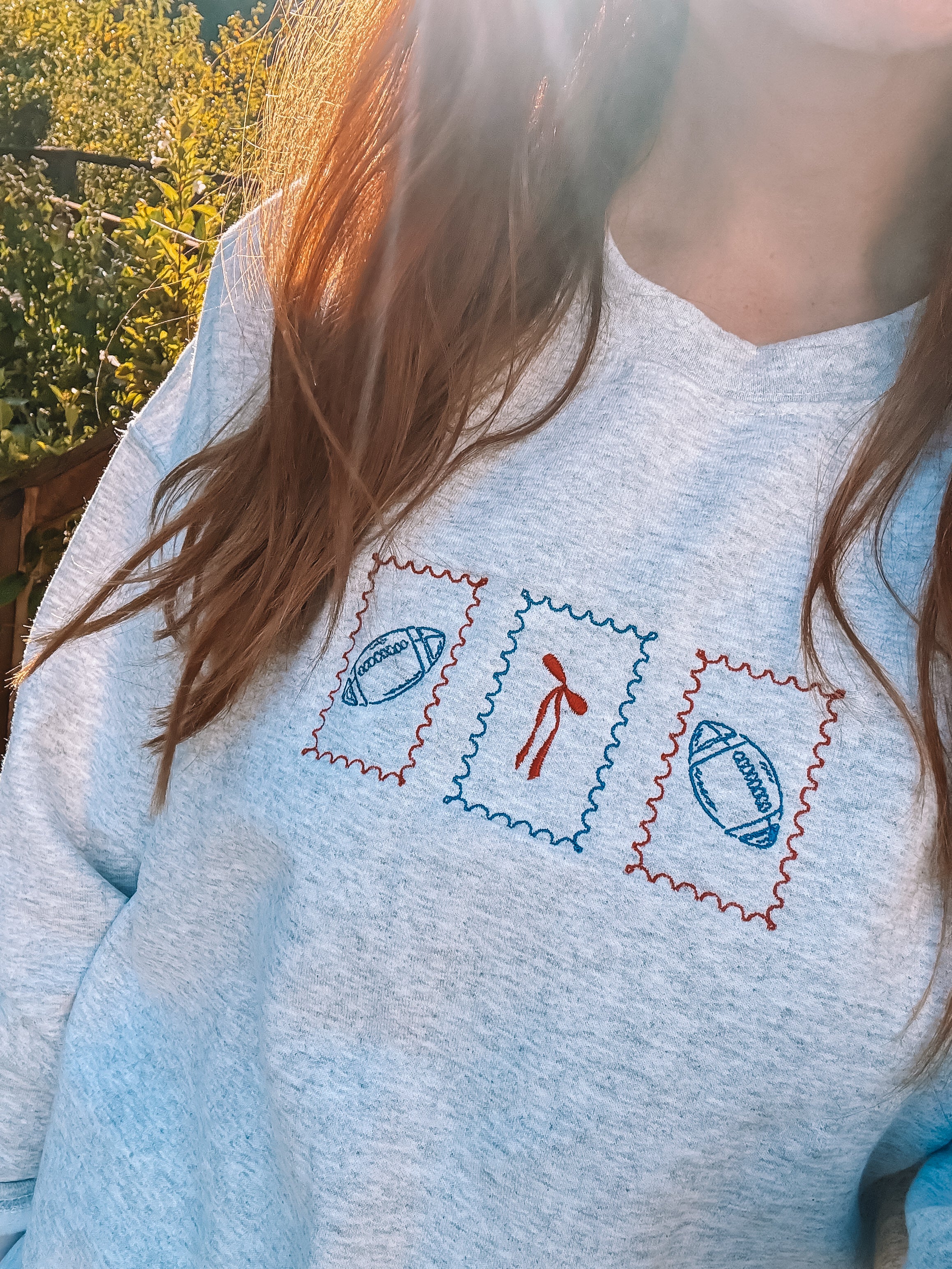 Football Stamp Sweatshirt