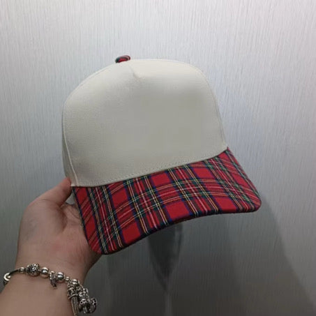 Tartan Plaid Baseball Hat - PRE-ORDER