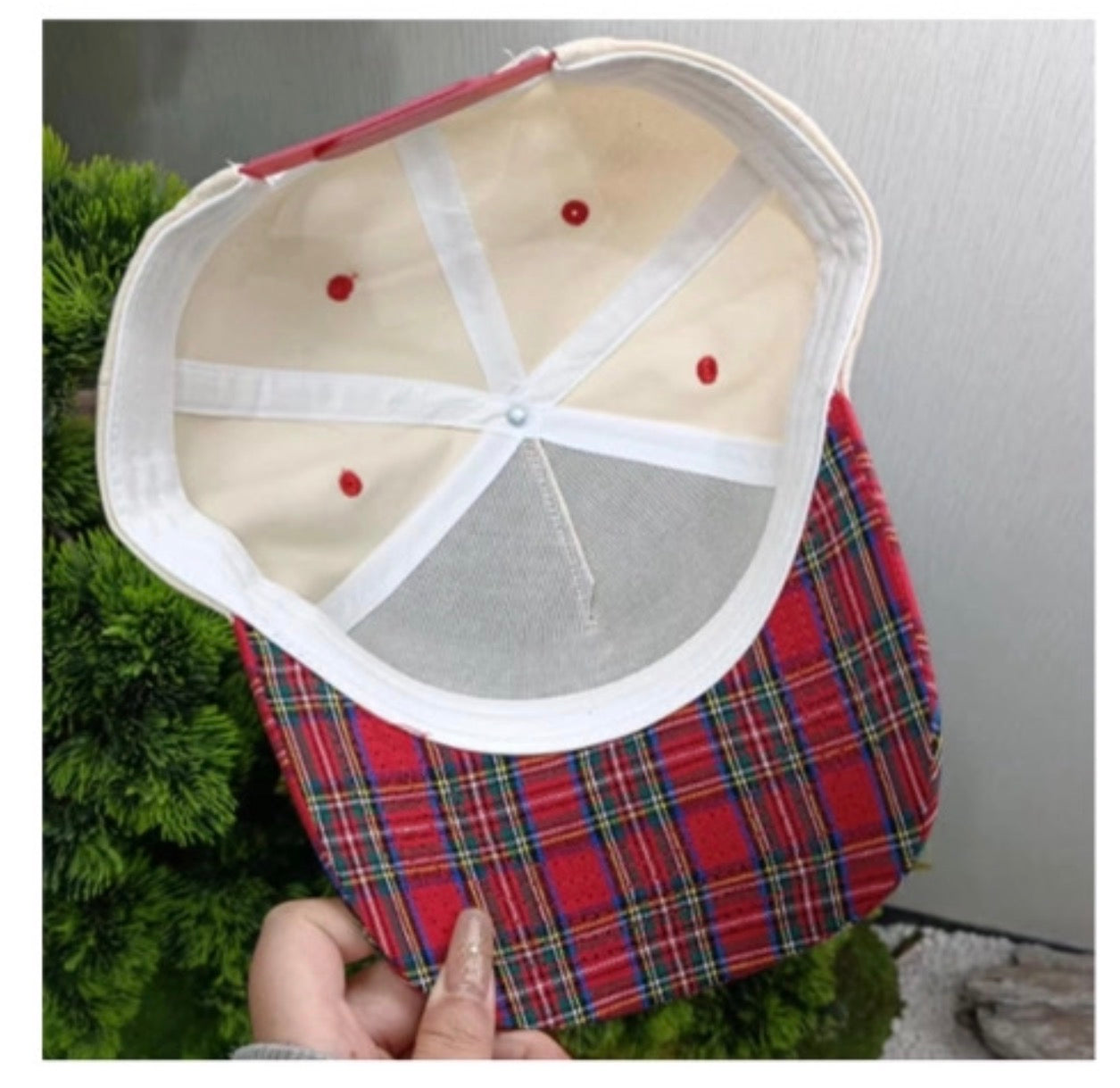 Tartan Plaid Baseball Hat - PRE-ORDER
