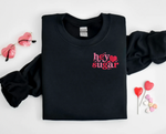 Load image into Gallery viewer, Hey Sugar Embroidered Sweatshirt
