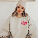 Load image into Gallery viewer, Hey Sugar Embroidered Sweatshirt
