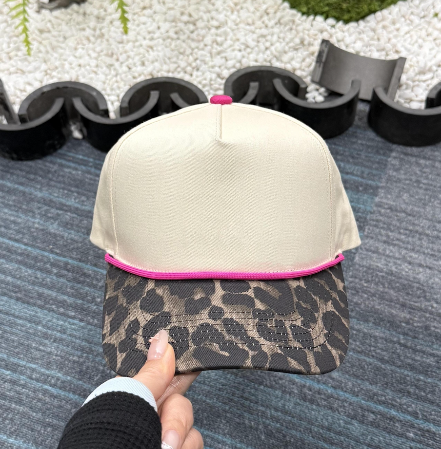 Leopard Print Hat - RTS – SimpLee Sweet