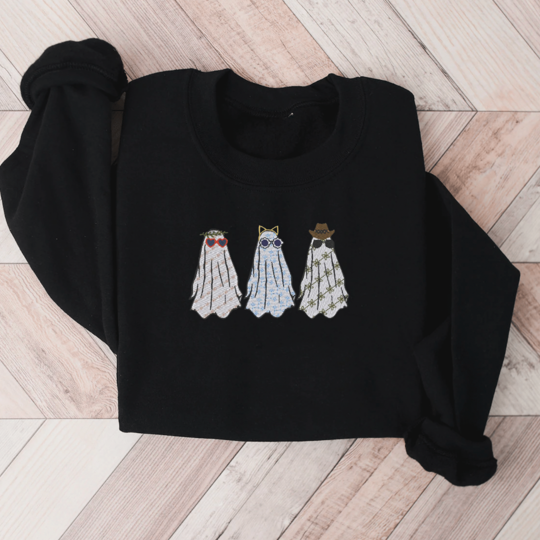 Anti Hero Ghosts Embroidered Sweatshirt