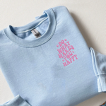 Load image into Gallery viewer, Do What Makes You Happy Embroidered Sweatshirt
