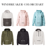 Load image into Gallery viewer, Monogram Embroidered Windbreaker
