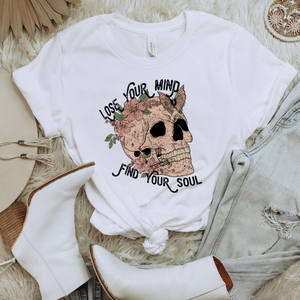 lose your mind find your soul tee