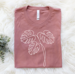 Load image into Gallery viewer, Plant Silhouette Graphic Tee
