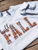 Load image into Gallery viewer, Hello Fall Applique Tees + Sweatshirts
