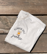 Load image into Gallery viewer, Pumpkin Spice Junkie Embroidered Tees + Sweatshirts
