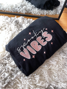 Spooky Vibes Embroidered Tee + Sweatshirts