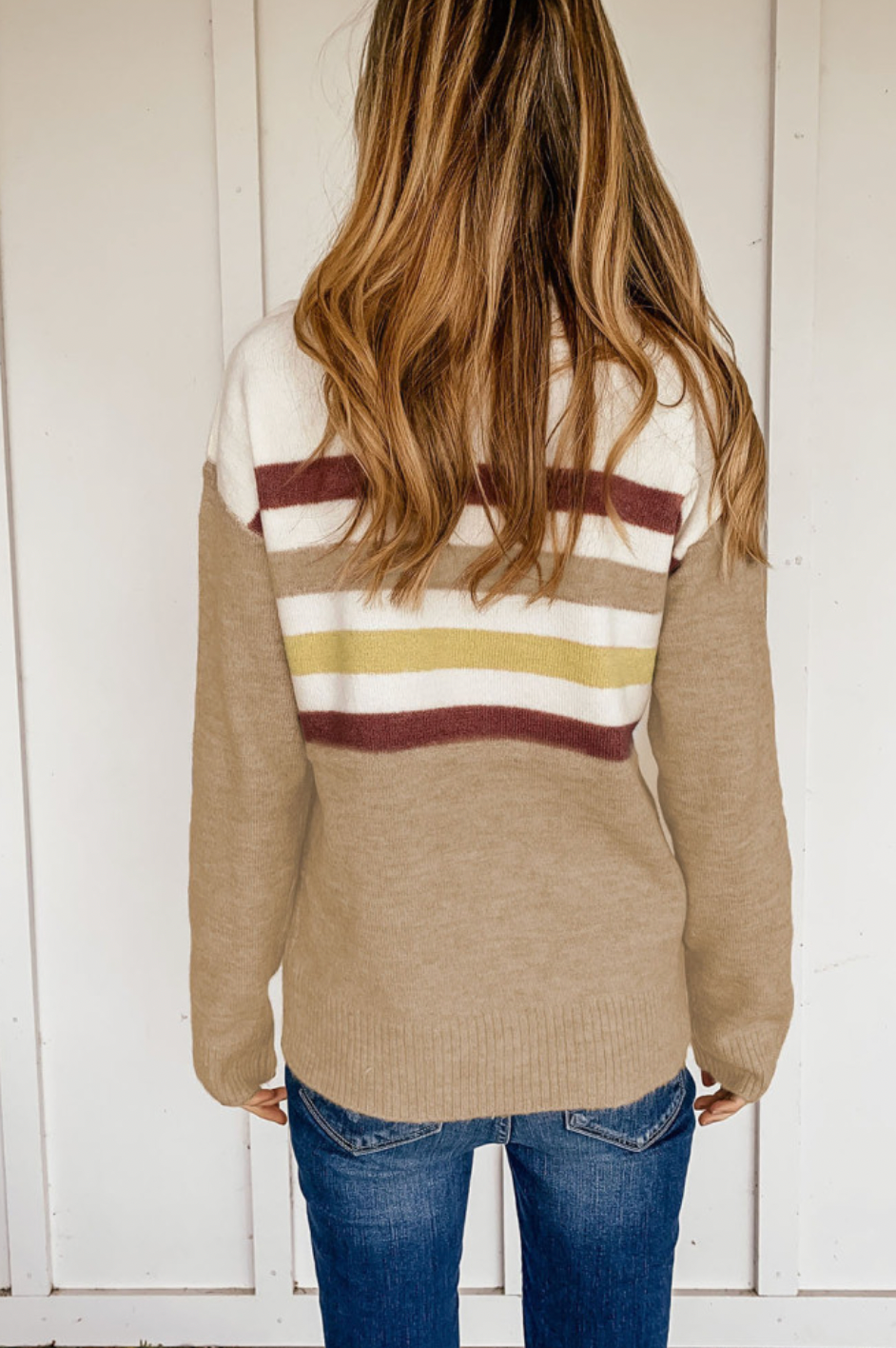 Best Life Striped Sweater