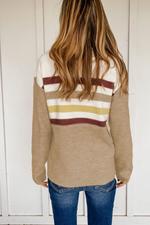 Load image into Gallery viewer, Best Life Striped Sweater
