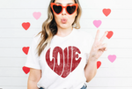 Load image into Gallery viewer, Distressed Love Tee
