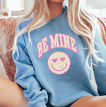 Load image into Gallery viewer, Be Mine Smiley Sweatshirt
