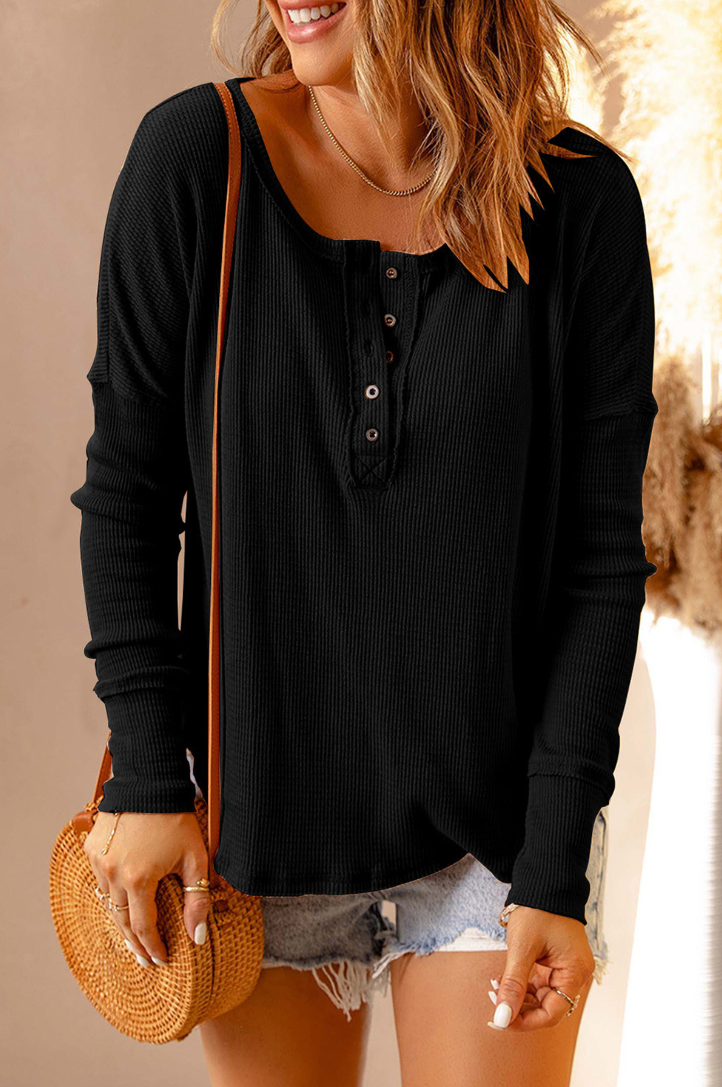 Back To December Henley Top