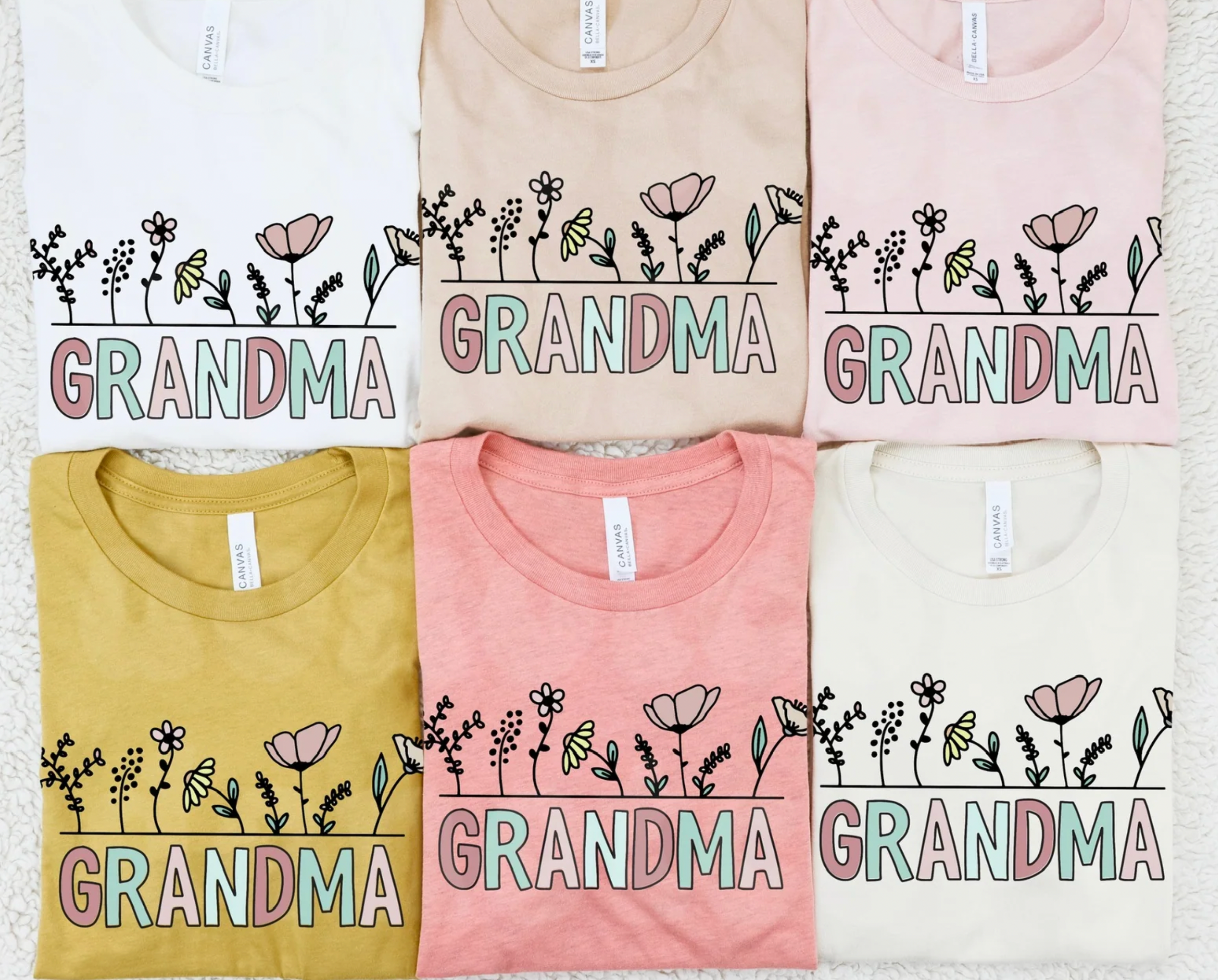 Grandma Floral Tee