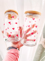 Load image into Gallery viewer, Heart Glass Cup
